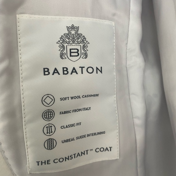 Aritzia Babaton Cream Wool Coat - Picture 5 of 6